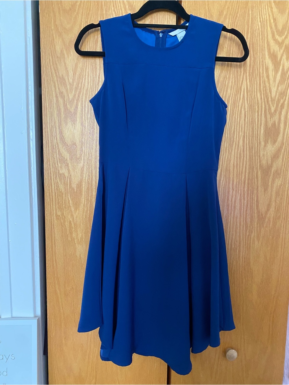 H&M Cobalt Blue Sleeveless Dress